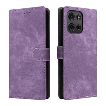 Capa ZURSANA para Motorola MOTO G75 5G | Pele Sintética | Fecho Magnético | Compartimento para Cartões com Bloqueio RFID | Violeta - 1