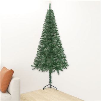 Árvore de Natal Artificial de Canto vidaXL | 180 cm | PVC Verde - 1