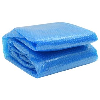 Película para Piscina vidaXL PE Solar Flutuante | Redondo | 250cm - Azul - 1
