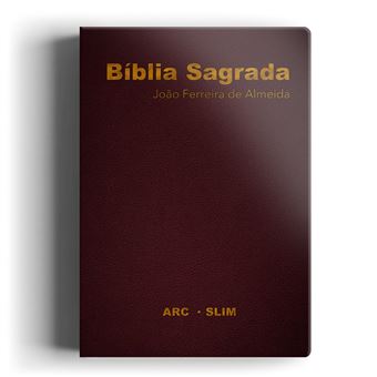 Bíblia Arc Slim Luxo Vinho - 1