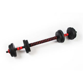 Conjunto de Halteres e Pesos 2 em 1  Keboo Série 300 | 10 kg 4 discos de 1 kg e 4 discos de 1,25 kg - 1