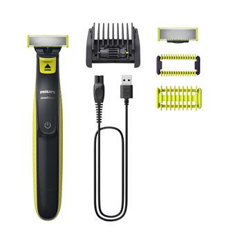 Máquina de Barbear Philips Norelco OneBlade OneBlade QP2824/20 Face + Body | Cinzento, Lima - 1