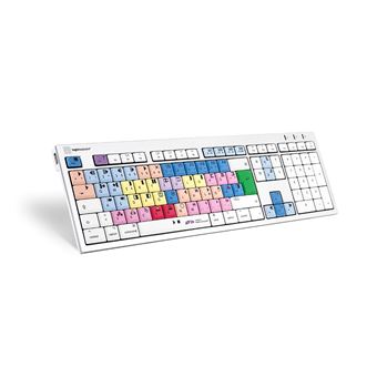 Teclado com Fios Logickeyboard LKB-MCOM4-CWMU-DE - 1