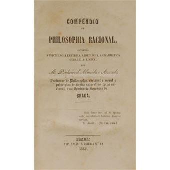 Compendio de philosophia racional, [duas obras] - 1