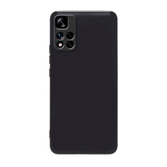 Capa Silicone Líquido para Xiaomi Redmi Note 11 Pro 5G - Preto - 1