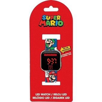 Relógio LED Kids Euroswan Super Mario - 1