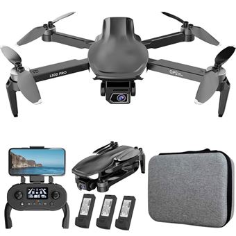 Drone SZSMART L500P motor sem escovas | GPS | 5G | WIFI | com 2 câmaras | 4K | Autonomia: Até 25 min | 3 Baterias | preto - 1