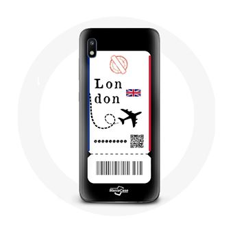 Capa Maniacase para Samsung Galaxy A10 Bilhete de Avião Londres - 1