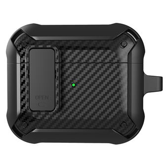 Capa e TPU tampa de encaixe, textura de fibra de carbono, estilo 6 Magunivers para AirPods 3 - 1