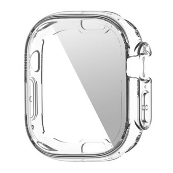 Capa e TPU quadro de cor de galvanoplastia Magunivers para Apple Watch Ultra 49mm - transparente - 1