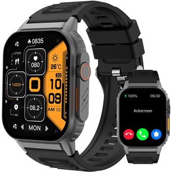 Smartwatch CHRONUS ZNSB7 | Tela de 2,01'' - Preto - 1