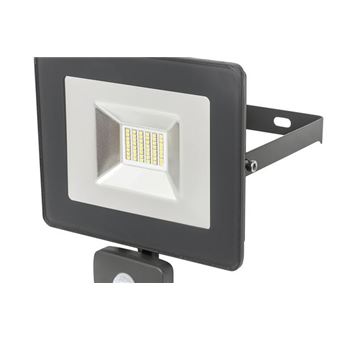 Projetor De Led Blaupunkt Para Área Externa Com Sensor De Movimento- Série Max 30W 6500K Profissional Cool White - 1