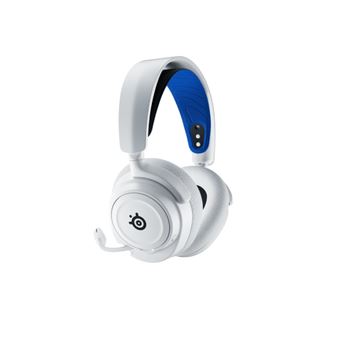 Auscultadores Gaming Steelseries ARCTIS NOVA 7P WHITE | Azul, Branco - 1