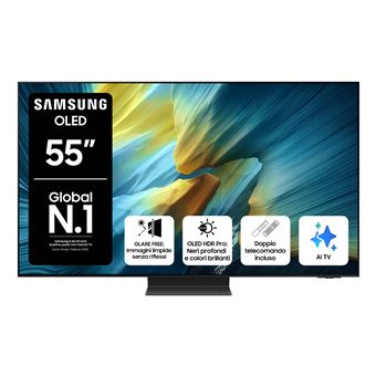 Smart TV Samsung QE55S95FATXZT | OLED | 4K UHD | 55'' | 139,7 cm | G - 1