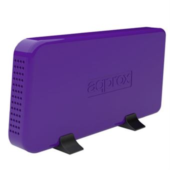 Caixa Externa Approx USB 2.0 3,5 para Discos Sata 2tb - Roxo - 1