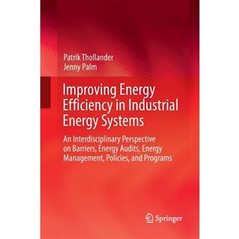 Improving Energy Efficiency in Industrial Energy Systems - An Interdisciplinary Perspective on Barriers, Energy Audits, Energy Management, Policies, and Programs - Paperback - 2014 - 1