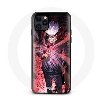 Capa Maniacase para Iphone 11 Pro Max Satoru Gojo Jujutsu Kaisen Manga Arte - 1