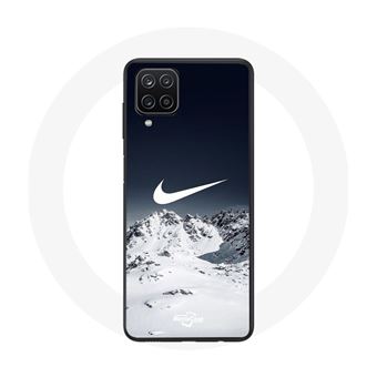 Capa Maniacase para Samsung Galaxy A12 Nike Logotipo Niege Inverno - 1