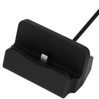 Doca de Carregamento Avizar para iPhone Charge & Synchronisation Conector Lightning - Preto - 1
