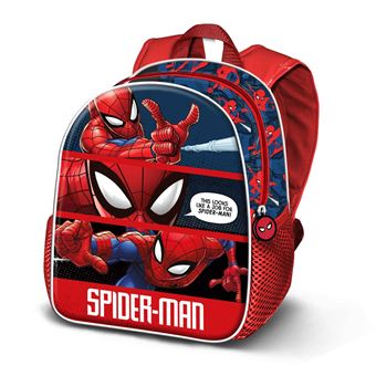 Mochila Marvel 06327 | Spiderman Stronger 3D 2024 | 31X26X11cm - 1