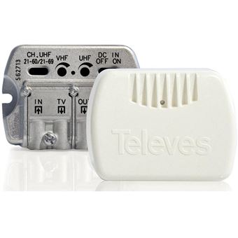 Amplificador de Apartamento Televes 2S TV V/U