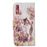 Capa PU Magunivers suporte para impressão de padrões gato e flor para Samsung Galaxy A50_2
