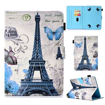Capa PU Torre Eiffel para Tablet 8-inch - 1