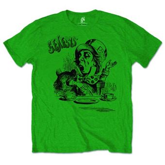 T-shirt Rock Off GENESIS | Mad Hatter | Verde | M - 1
