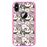 Capa Tpu Hapdey para Iphone X - Xs | Design Padrão com Ursinhos de Pelúcia - Rosa_0