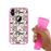 Capa Tpu Hapdey para Iphone X - Xs | Design Padrão com Ursinhos de Pelúcia - Rosa_3