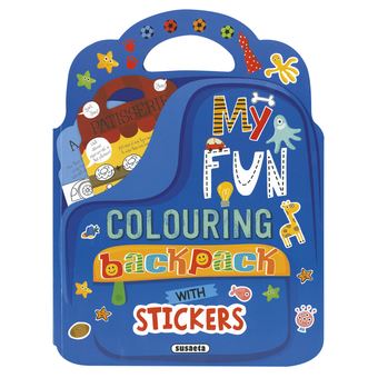 My Fun Colouring Backpack With Stickers - 1