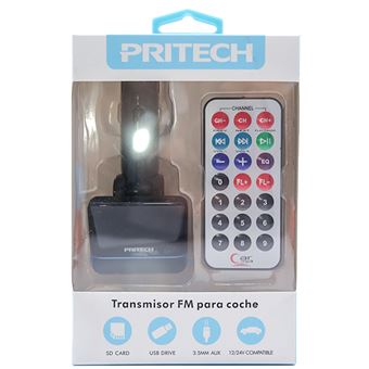 Transmissor de FM Pritech para Automóvel PBP 241 - Azul - 1