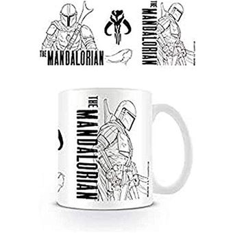 Caneca Pyramid Star Wars: The Mandalorian | Line Art | 315 ml - 1