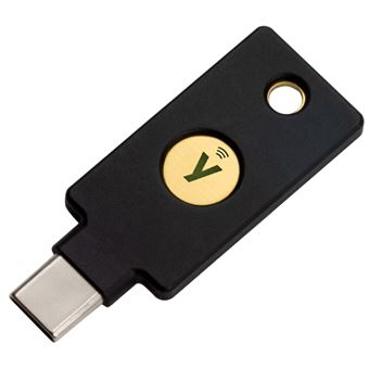 Autenticador de Hardware Yubico YubiKey 5C NFC | Preto - 1
