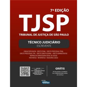 Escrevente Técnico Judiciário - Tjsp - Edital 2023 - 1