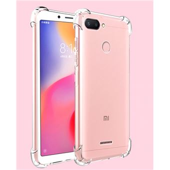 Capa Gel TPU Silicone Multi4you para Xiaomi Redmi 6 - Transparente - 1