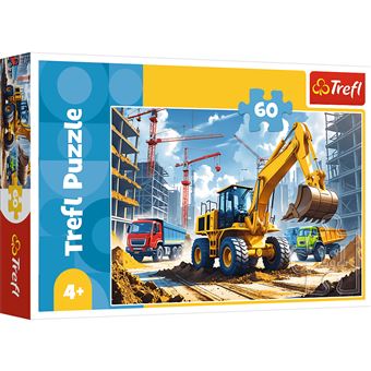 Puzzle Trefl Veículos 17406 | 60 Peças - 1