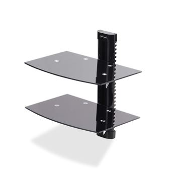 Prateleira para Equipamentos Av StarTech.com 2B-WALL-MOUNT-SHELF | Preto - 1