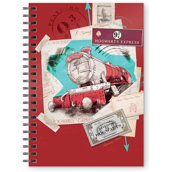 Caderno A5 SD Toys Hogwarts Express Harry Potter - 1