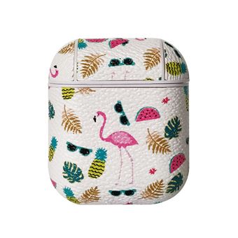Capa protetora Antichoque WISETONY para Apple AirPods 1 / 2 Flamingo - 1