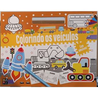 Colorindo - Os Veículos - 1