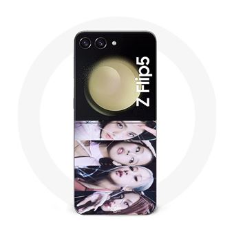Capa Maniacase para Samsung Galaxy Z Flip5 Blackpink Group Lisa Jennie Jisoo Rosé - 1