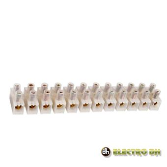Barra De Junção Electro Dh 12 Cond 10A/24A Sec 2.5Mm Branco Edh - 1