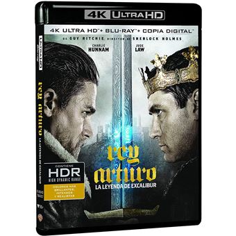 King Arthur: Legend of the Sword (2017) (4K Ultra HD) / Rey Arturo: La leyenda de Excalibu (2Blu-ray) - 1