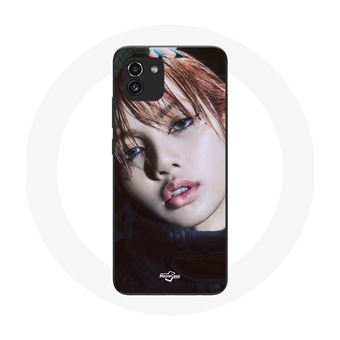 Capa Maniacase para Samsung Galaxy A03 Pretorosa Born Rosa Anexar Teaser Lisa Comeback Single Rosa Venom - 1