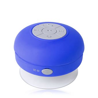 Coluna Bluetooth DAM Rariax com Ventosa - Azul - 1