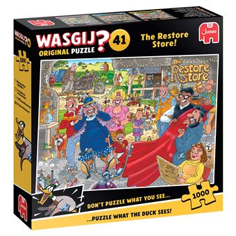 Puzzle Jumbo Wasgij No License Original 41 - A Loja de Restauro (1000 peças) | 1000 Peças - 1
