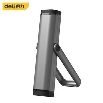 Mini Bomba de Ar Deli DL8071 | Portátil | USB | LED - Cinzento - 1