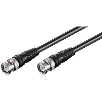 Cabo Coaxial Goobay 50413 | Preto - 1