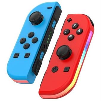Kit Joy-Con Orysin com LED RGB | Compatível com Nintendo Switch Vermelho e Azul - 1